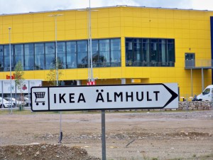 Ikea-byggnad i Älmhult